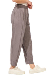 ESCAPE BY HABITAT SERENE SEAMED PANTS E60031 - Volcano - Blue Sky Fashions & Lingerie