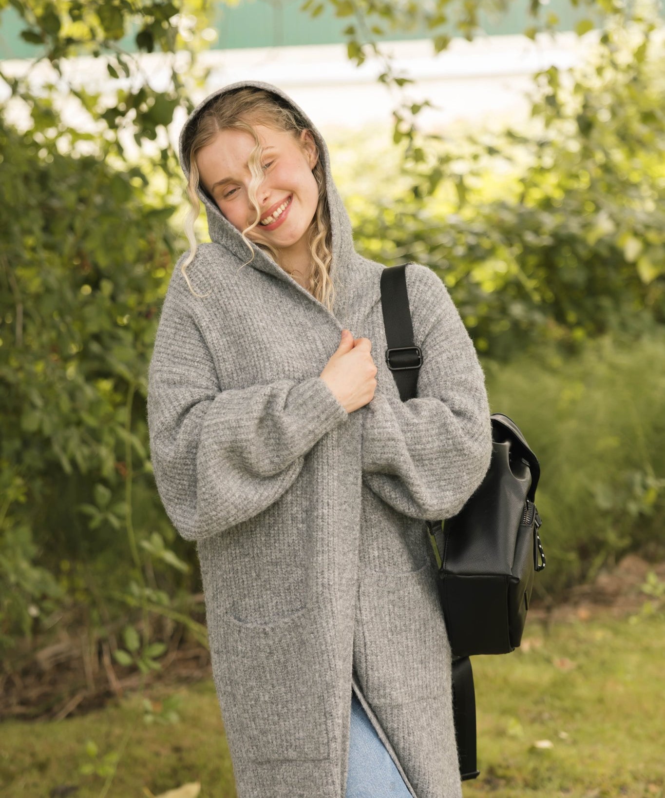 ESTHER LONG CARDIGAN IN HEATHER GREY by Smash + Tess - Blue Sky Fashions & Lingerie