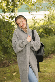 ESTHER LONG CARDIGAN IN HEATHER GREY by Smash + Tess - Blue Sky Fashions & Lingerie
