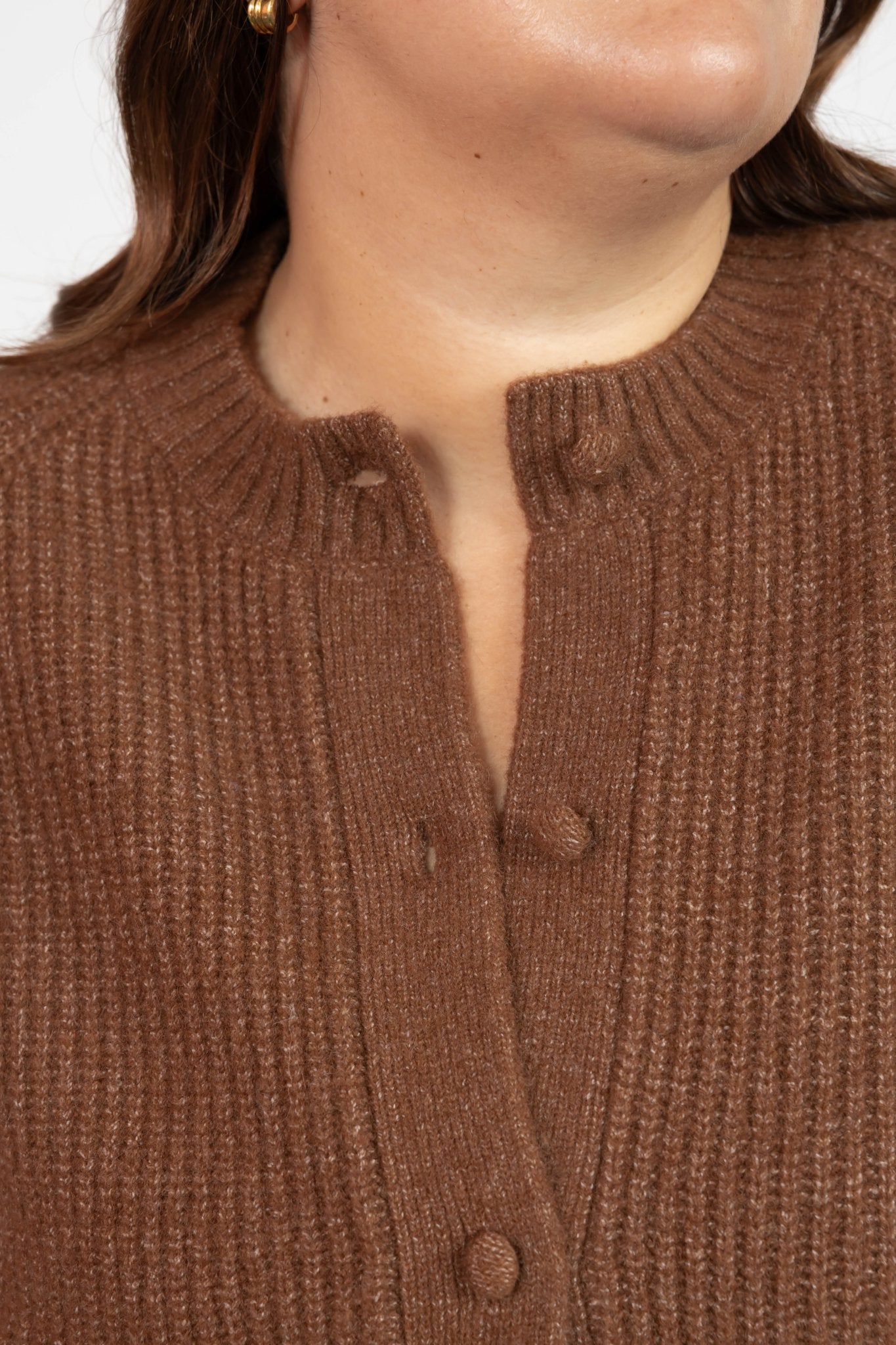 ESTHER SHORT CARDIGAN IN CHESTNUT by Smash + Tess - Blue Sky Fashions & Lingerie
