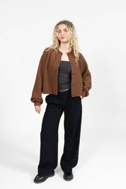 ESTHER SHORT CARDIGAN IN CHESTNUT by Smash + Tess - Blue Sky Fashions & Lingerie