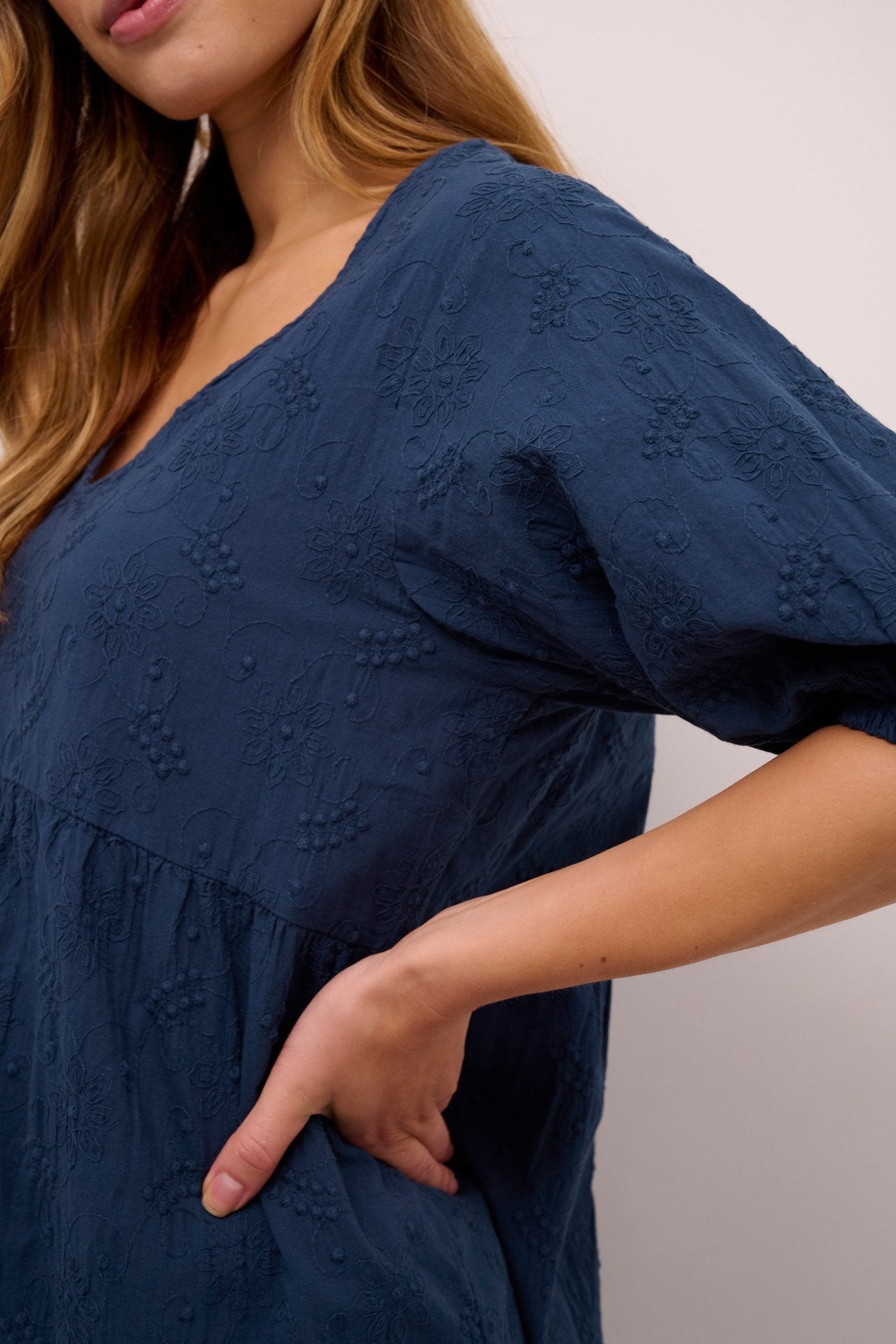Eve blouse by Culture - dress blues - Blue Sky Fashions & Lingerie