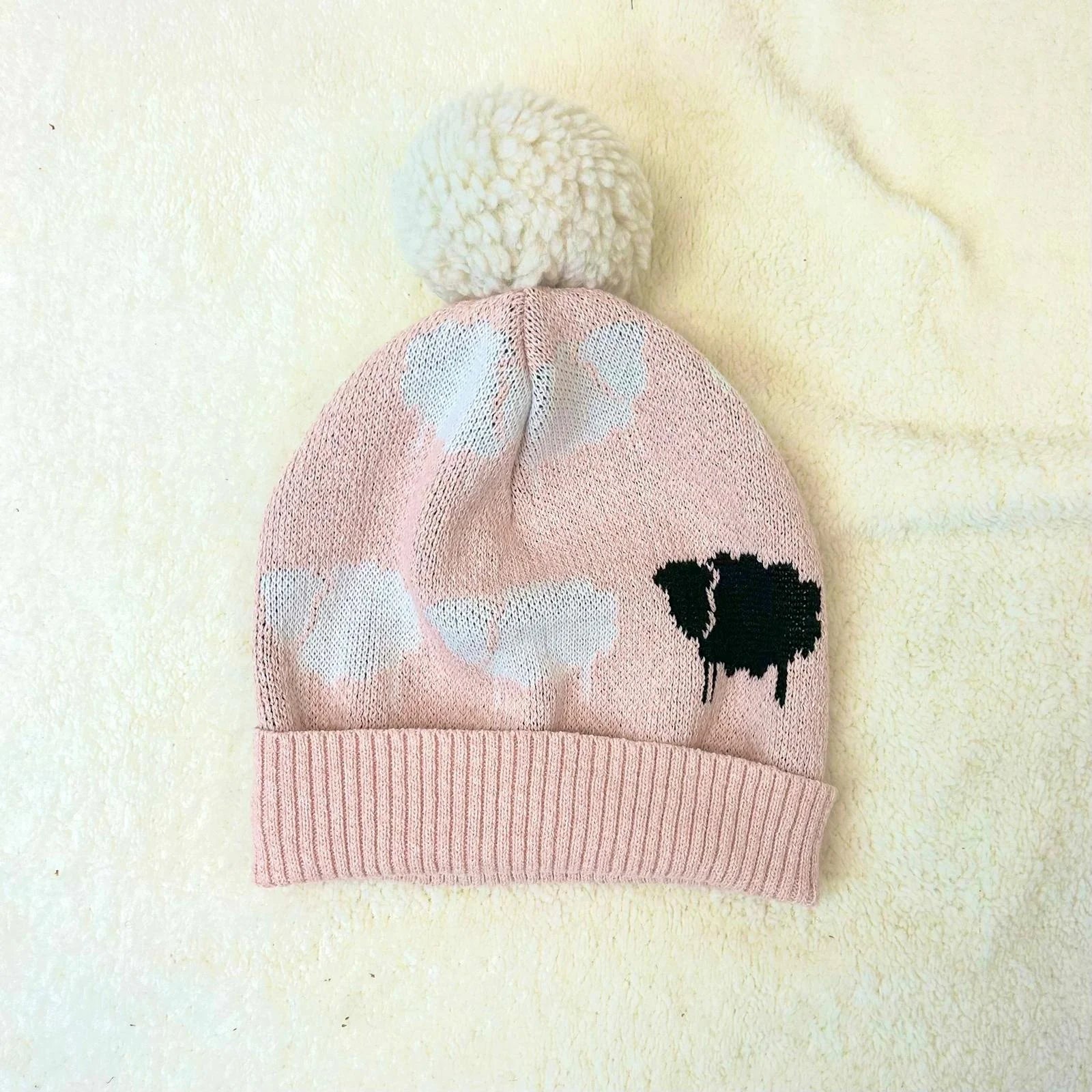 Ewelia Sheep Toque by Parkhurst - Pink - Blue Sky Fashions & Lingerie