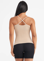 Fay Convertible Zoned Shapewear Camisole by Yummie - Almond - Blue Sky Fashions & Lingerie