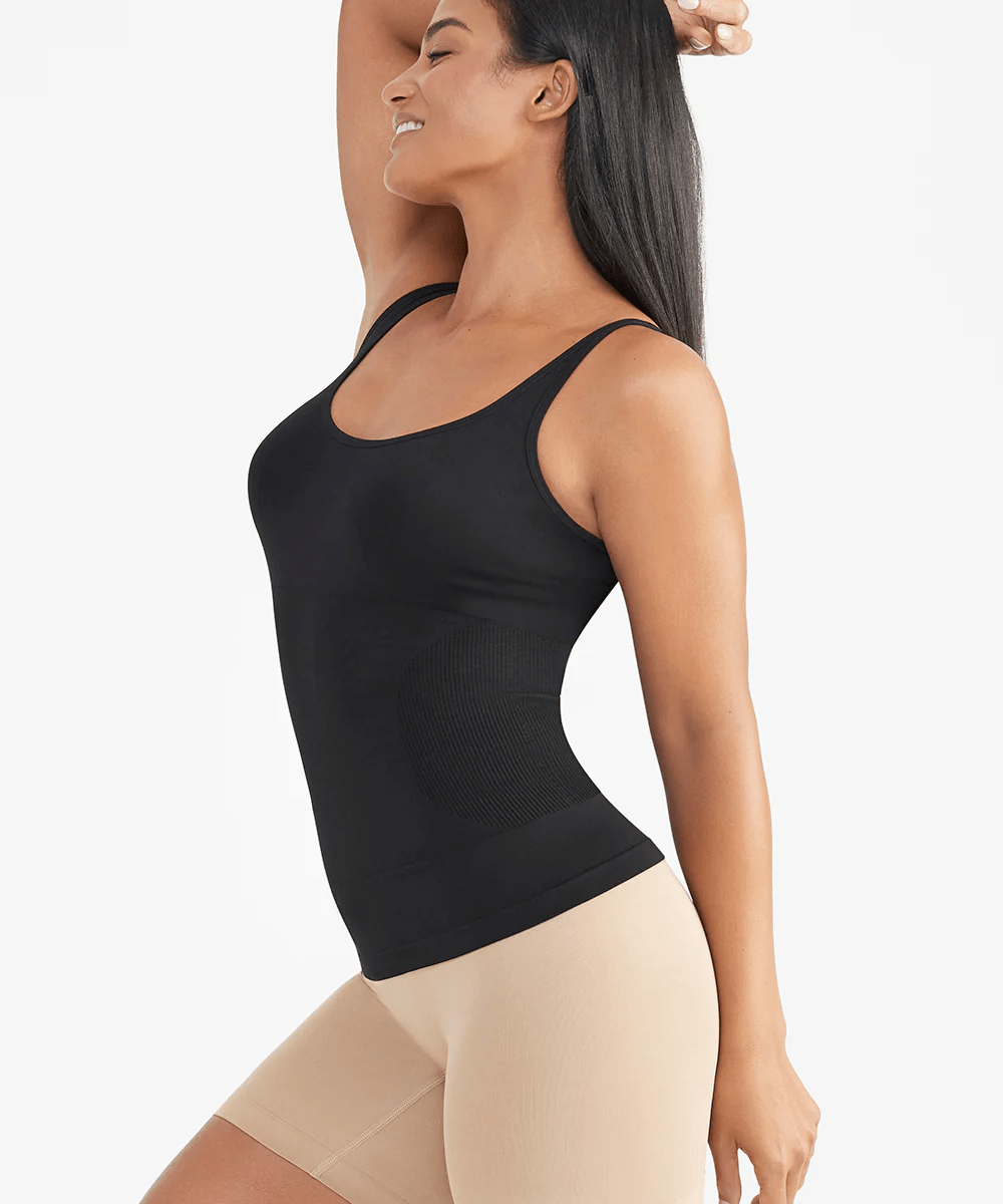 Fay Convertible Zoned Shapewear Camisole by Yummie - Black - Blue Sky Fashions & Lingerie