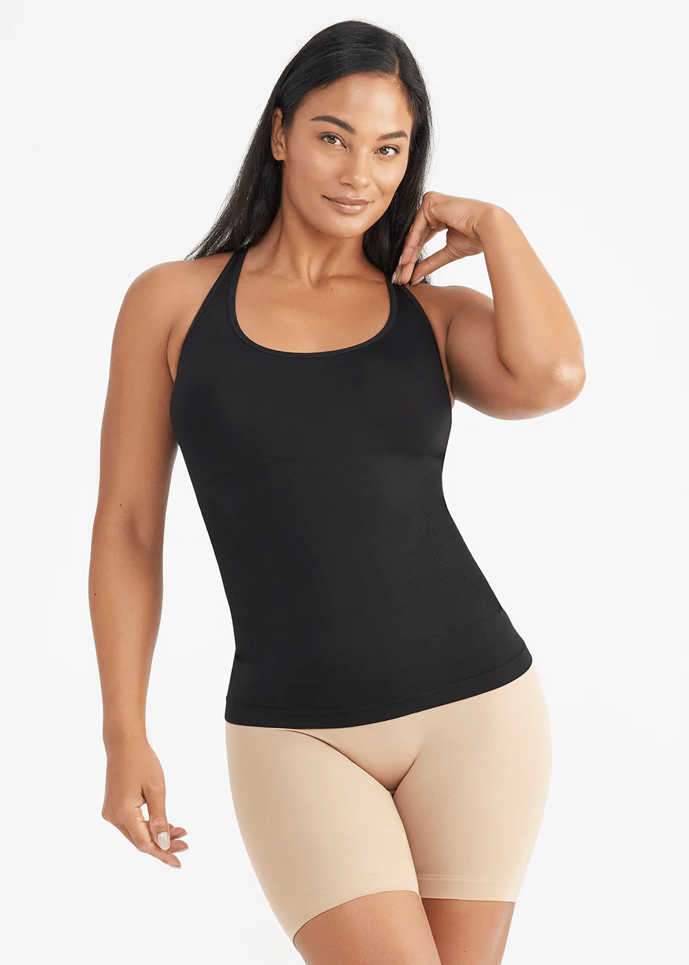 Fay Convertible Zoned Shapewear Camisole by Yummie - Black - Blue Sky Fashions & Lingerie