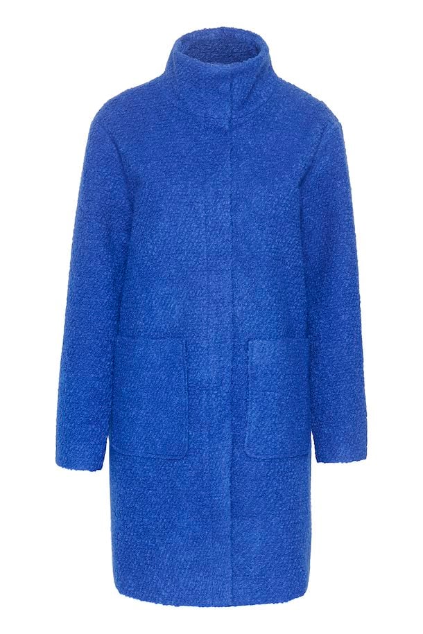 Ferddy Coat by Saint Tropez - Surf Blue - Blue Sky Fashions & Lingerie