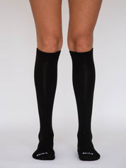 FORMA KNEE - HIGH COMPRESSION MINIMALIST SOCK by Pear - Black - Blue Sky Fashions & Lingerie