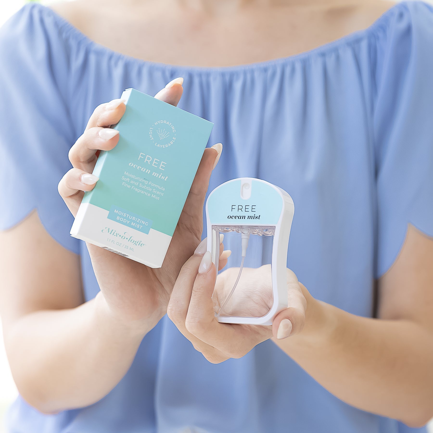 FREE (OCEAN MIST) | MOISTURIZING BODY MIST - Blue Sky Fashions & Lingerie