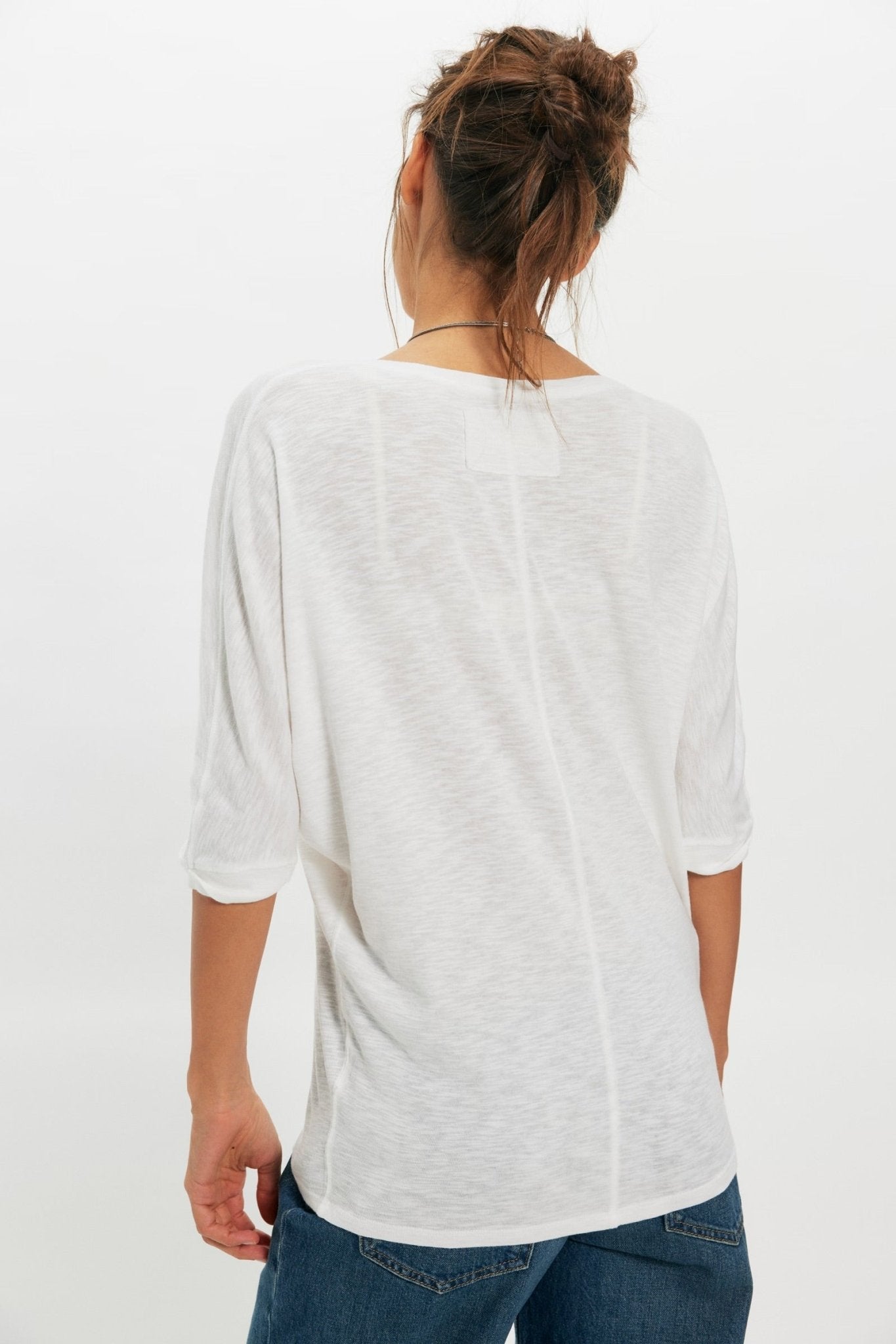 Free People High Line Tee - Ivory - Blue Sky Fashions & Lingerie