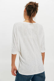 Free People High Line Tee - Ivory - Blue Sky Fashions & Lingerie