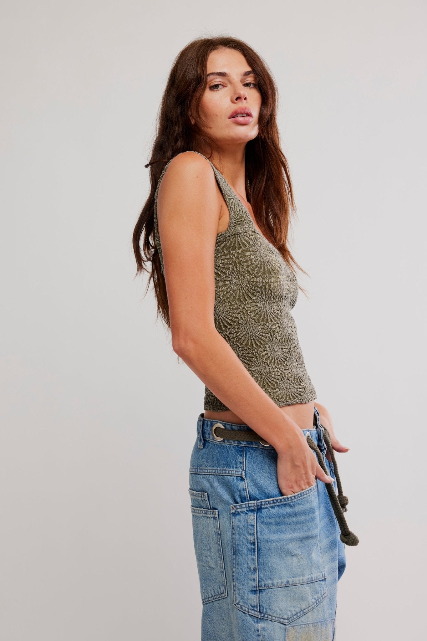 Free People Love Letter Cami - Adventurer - Blue Sky Fashions & Lingerie