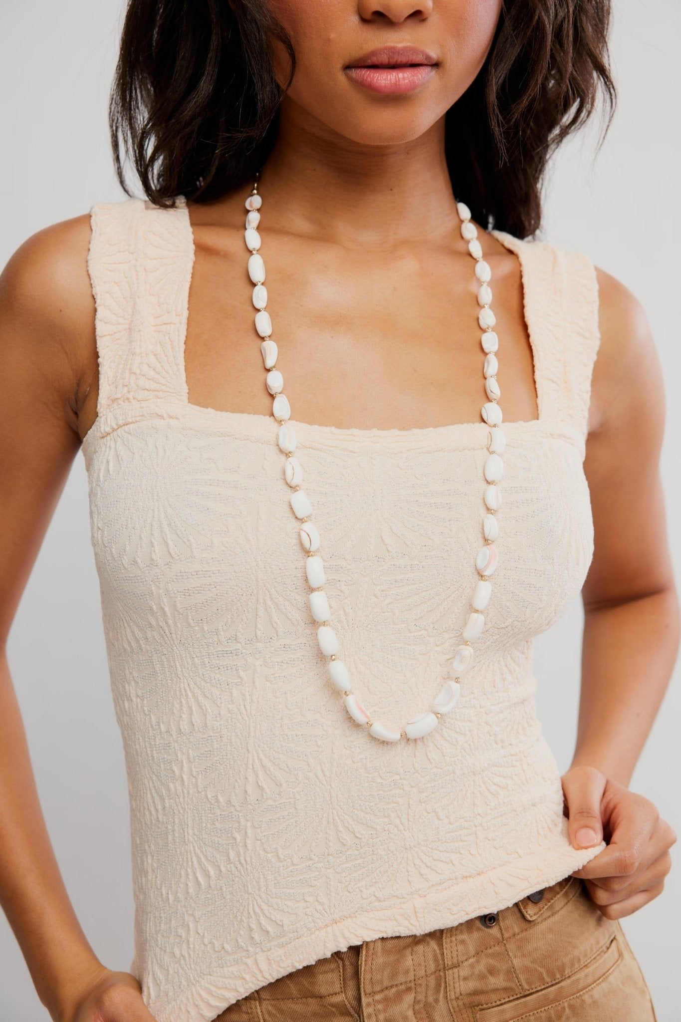 Free People Love Letter Cami - Apricot Cream - Blue Sky Fashions & Lingerie