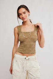 Free People Love Letter Cami - Bee Hive - Blue Sky Fashions & Lingerie