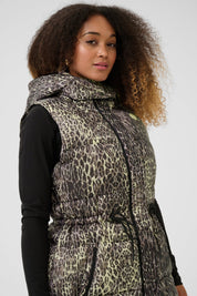 Gaiagro Animal Print long vest - Blue Sky Fashions & Lingerie