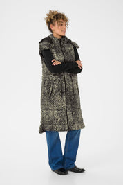 Gaiagro Animal Print long vest - Blue Sky Fashions & Lingerie