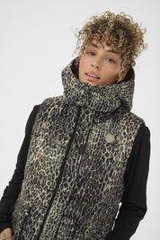 Gaiagro Animal Print long vest - Blue Sky Fashions & Lingerie