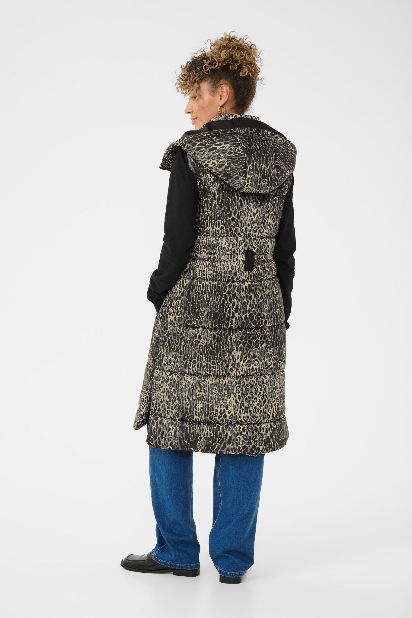 Gaiagro Animal Print long vest - Blue Sky Fashions & Lingerie