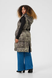 Gaiagro Animal Print long vest - Blue Sky Fashions & Lingerie