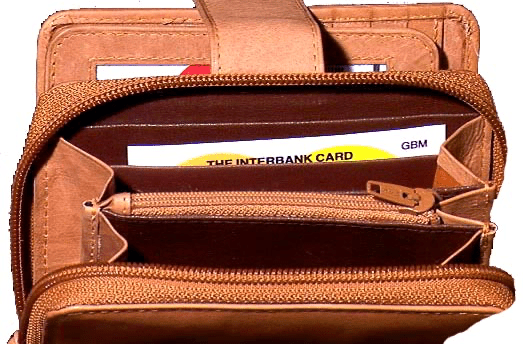 Genuine Cowhide Leather Ladies RFID Zipper Wallet - Tan 7509 - R - Blue Sky Fashions & Lingerie