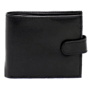 Genuine Leather Lambskin Men's Wallet Black - 4107L - Blue Sky Fashions & Lingerie