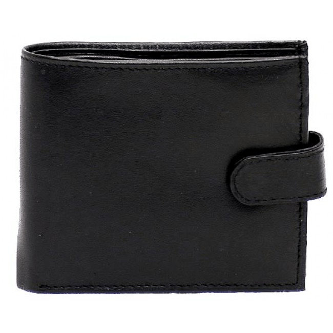 Genuine Leather Lambskin Men's Wallet Black - 4107L - Blue Sky Fashions & Lingerie