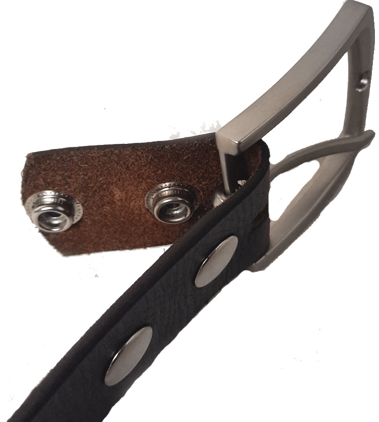 Genuine leather plain 40mm belt - black - Blue Sky Fashions & Lingerie