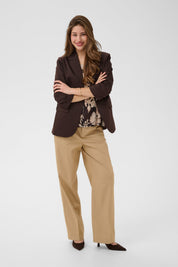Gia Blazer by Cream - Java - Blue Sky Fashions & Lingerie