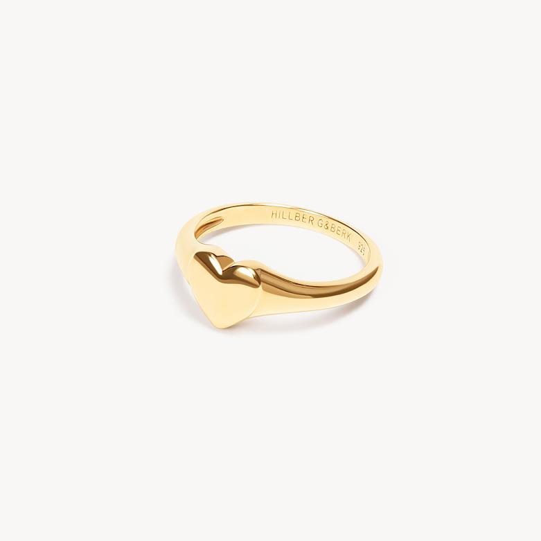 Gold Heart Ring - Blue Sky Fashions & Lingerie