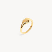 Gold Heart Ring - Blue Sky Fashions & Lingerie