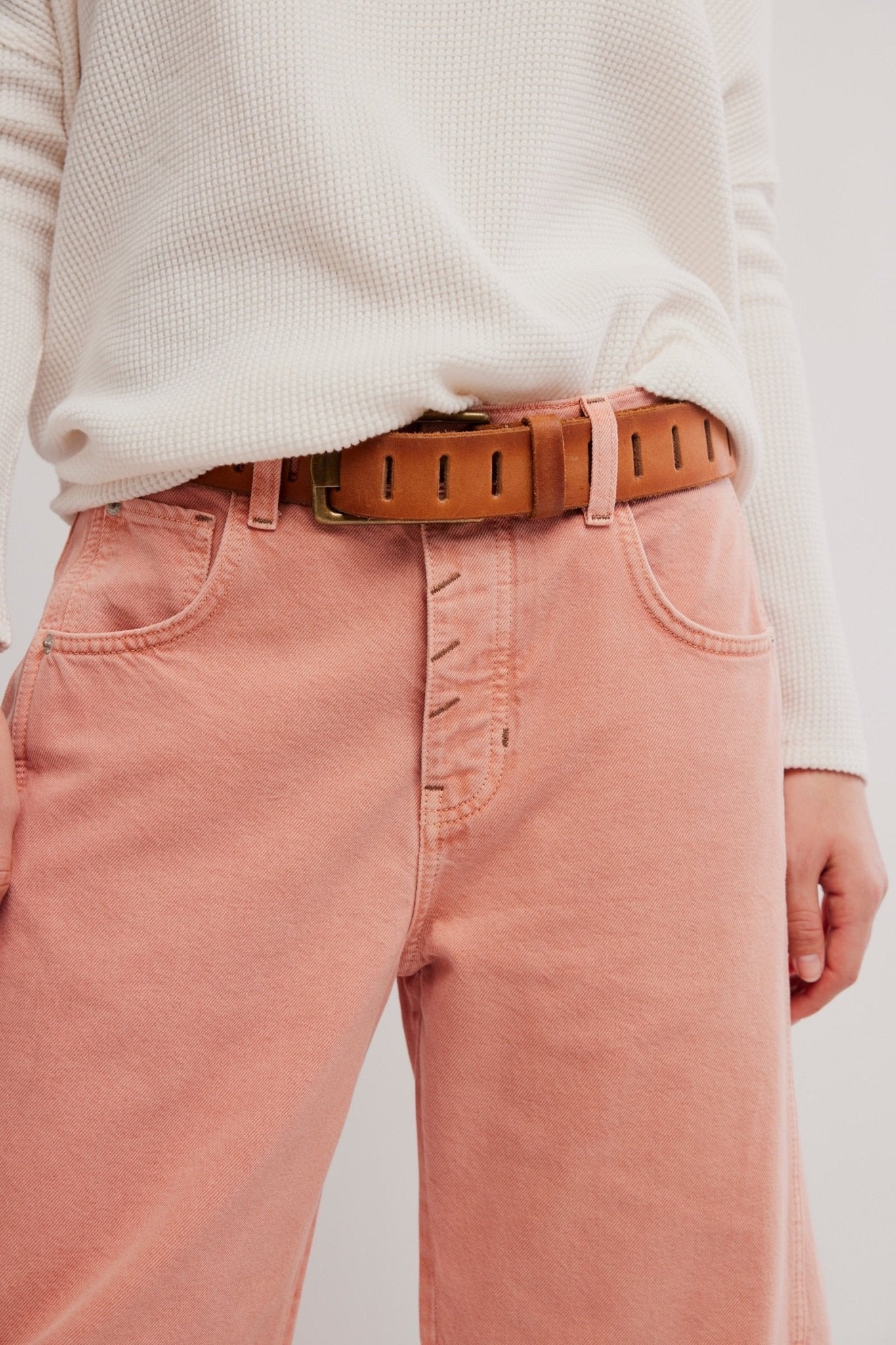 Good Luck Barrel Jeans - Desert Petal - Blue Sky Fashions & Lingerie