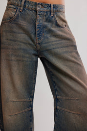 Good Luck Mid - Rise Barrel Jeans - Lost in the desert - Blue Sky Fashions & Lingerie