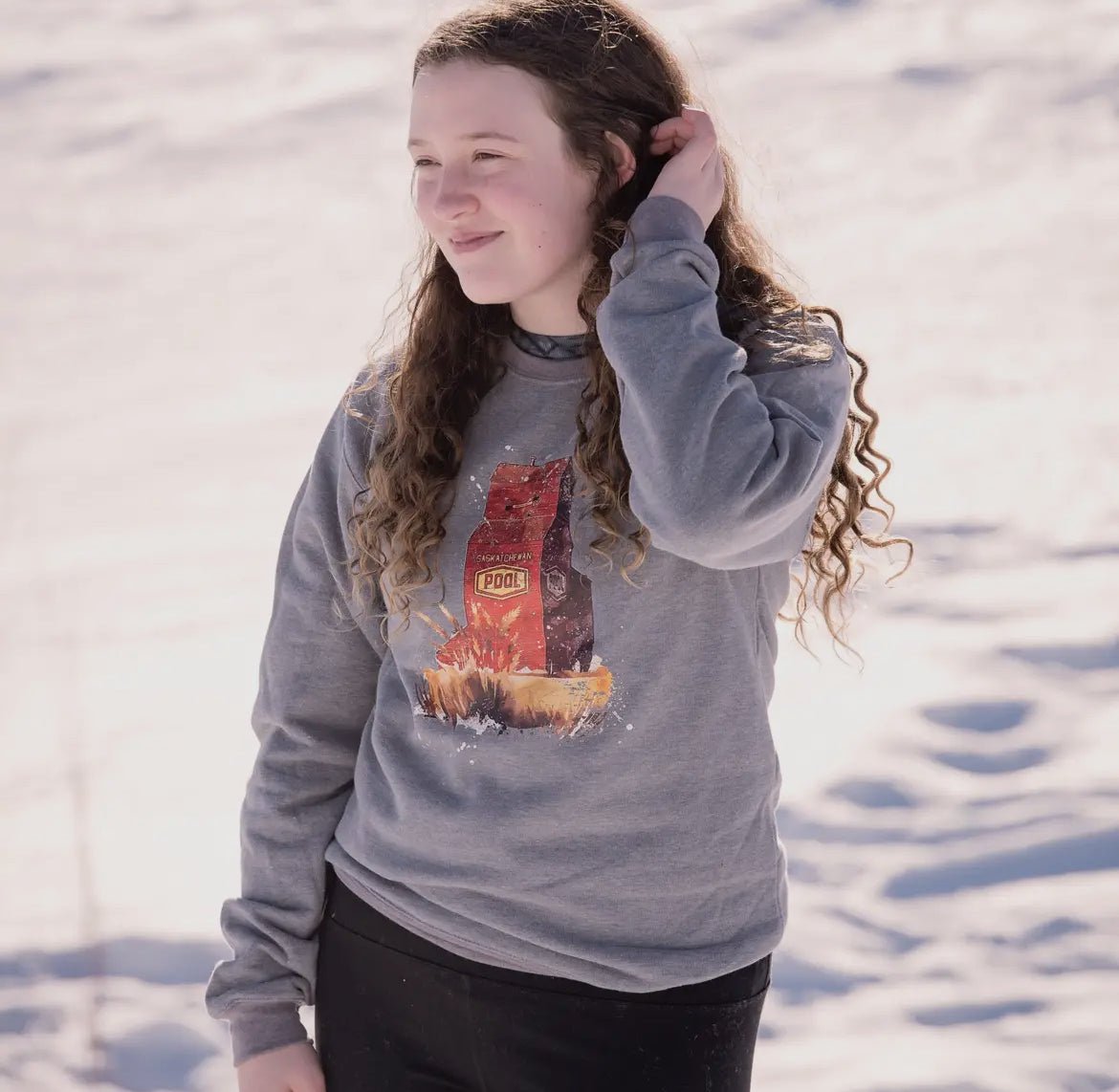 Grain Elevator Unisex Crewneck - Blue Sky Fashions & Lingerie