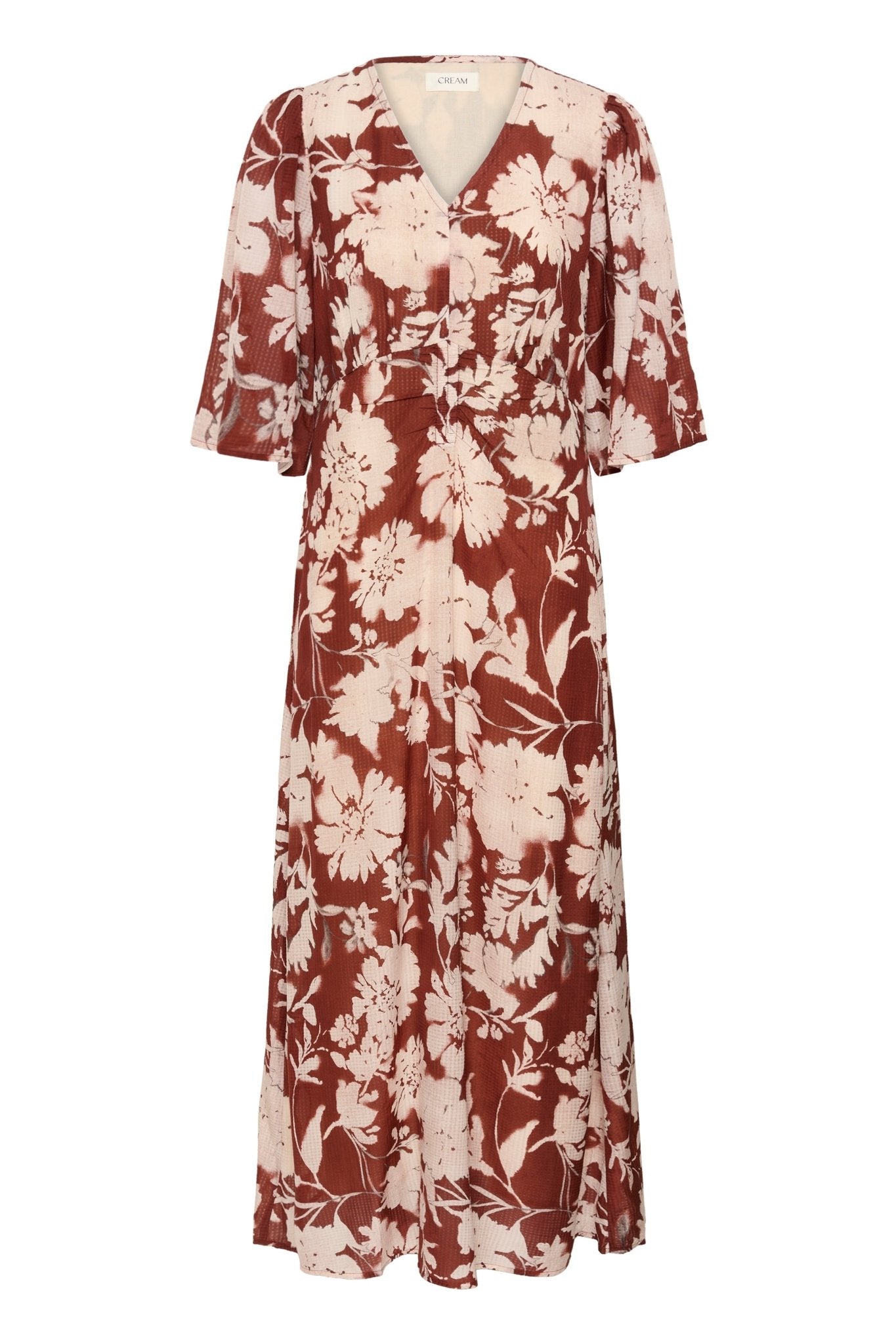 Hailey long dress by Cream - Brandy Flower - Blue Sky Fashions & Lingerie