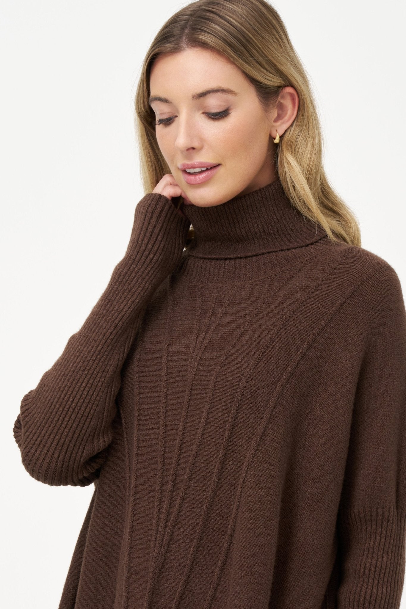 High neck tunic sweater - Blue Sky Fashions & Lingerie