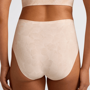 HIGH-WAISTED RETRO BIKINI - Champagne Ginkgo - Blue Sky Fashions & Lingerie