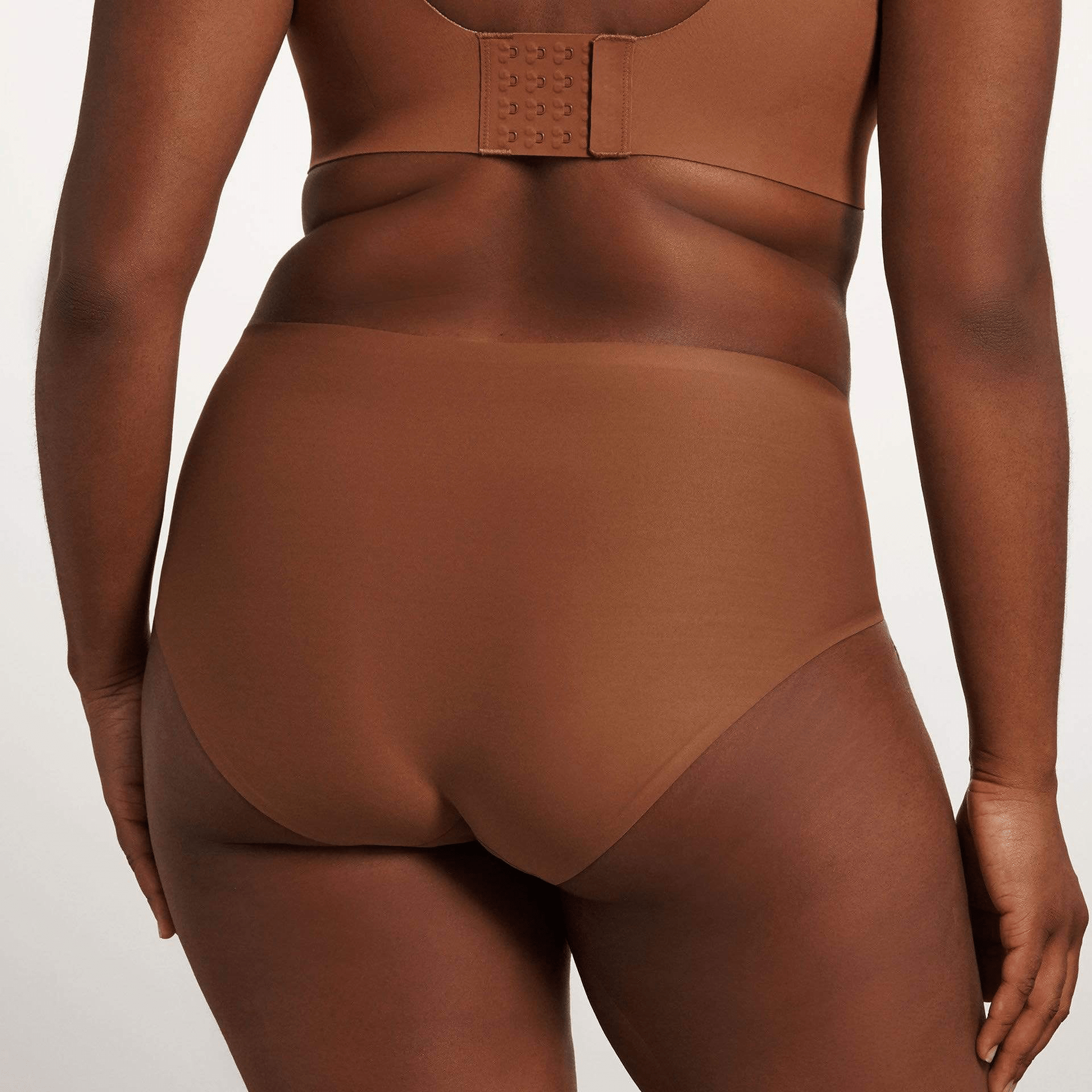 HIGH - WAISTED RETRO BIKINI - CLAY - Blue Sky Fashions & Lingerie