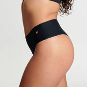 High - Waisted Thong - Black - Blue Sky Fashions & Lingerie