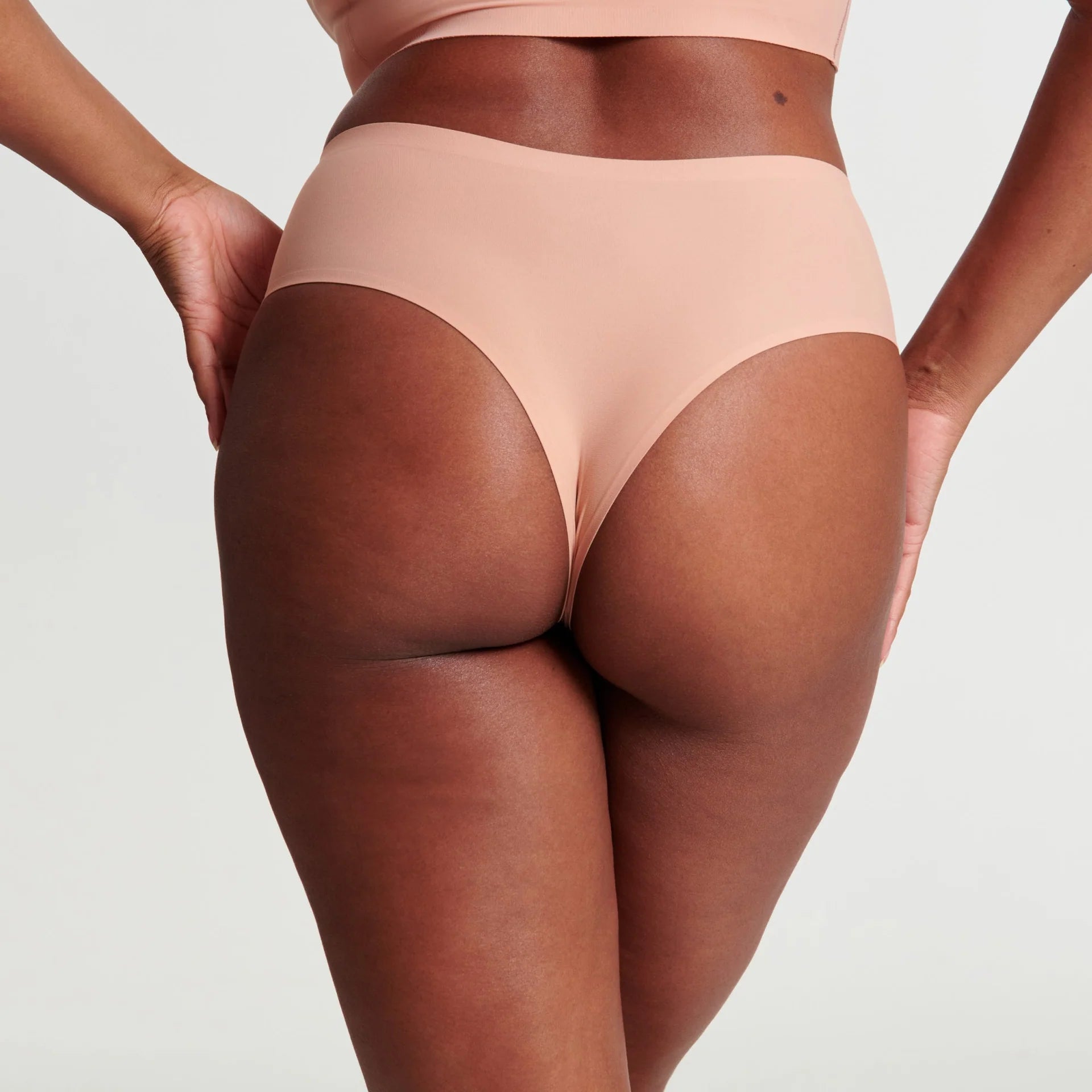 High - Waisted Thong - Himalayan Salt - Blue Sky Fashions & Lingerie