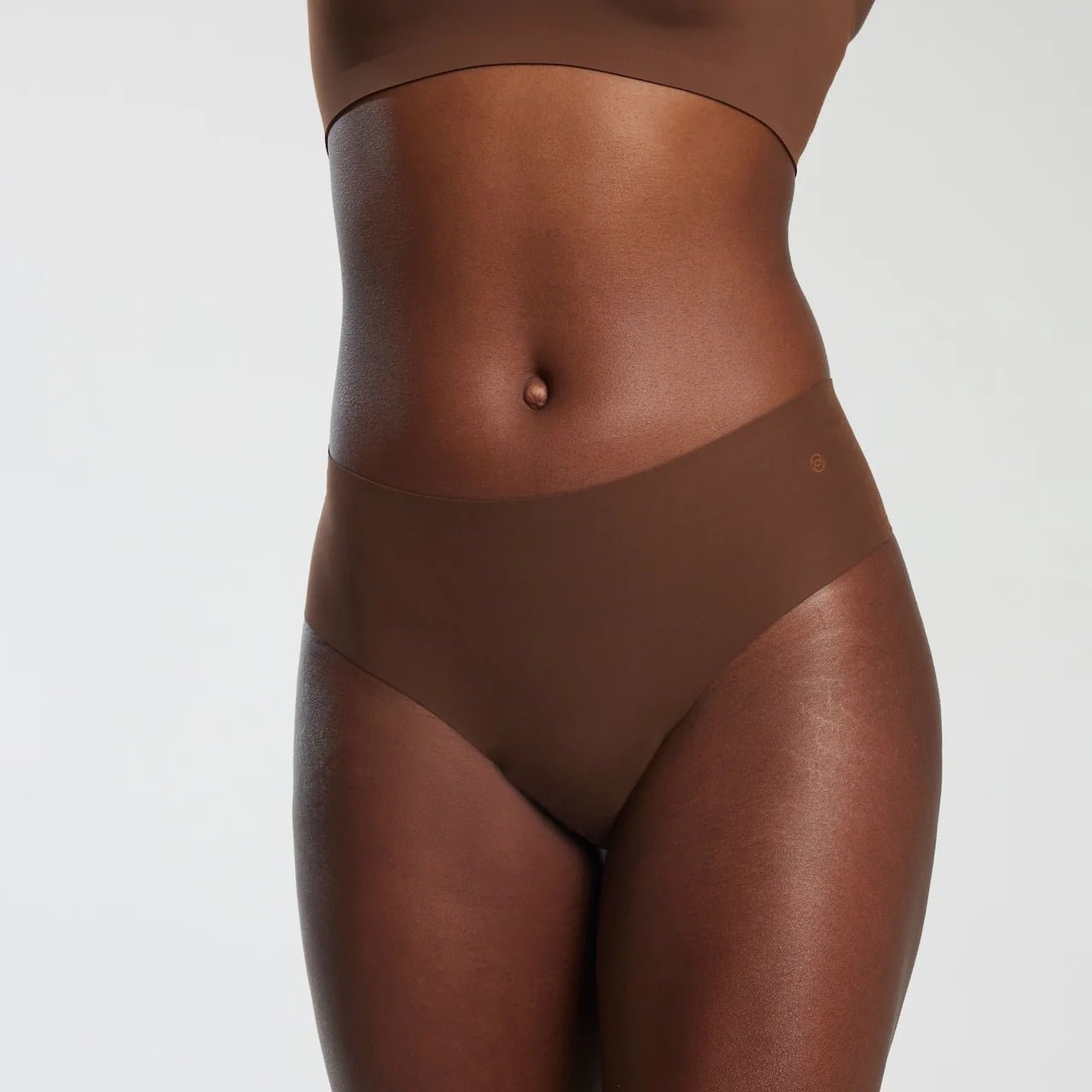 High - Waisted Thong - Umber - Blue Sky Fashions & Lingerie