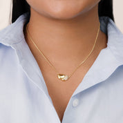 Hillberg & Berk DRIFT SPARKLE NECKLACE - Soft Gold - Blue Sky Fashions & Lingerie