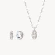 Hillberg & Berk EVERYDAY SPARKLE SET - Silver - Blue Sky Fashions & Lingerie