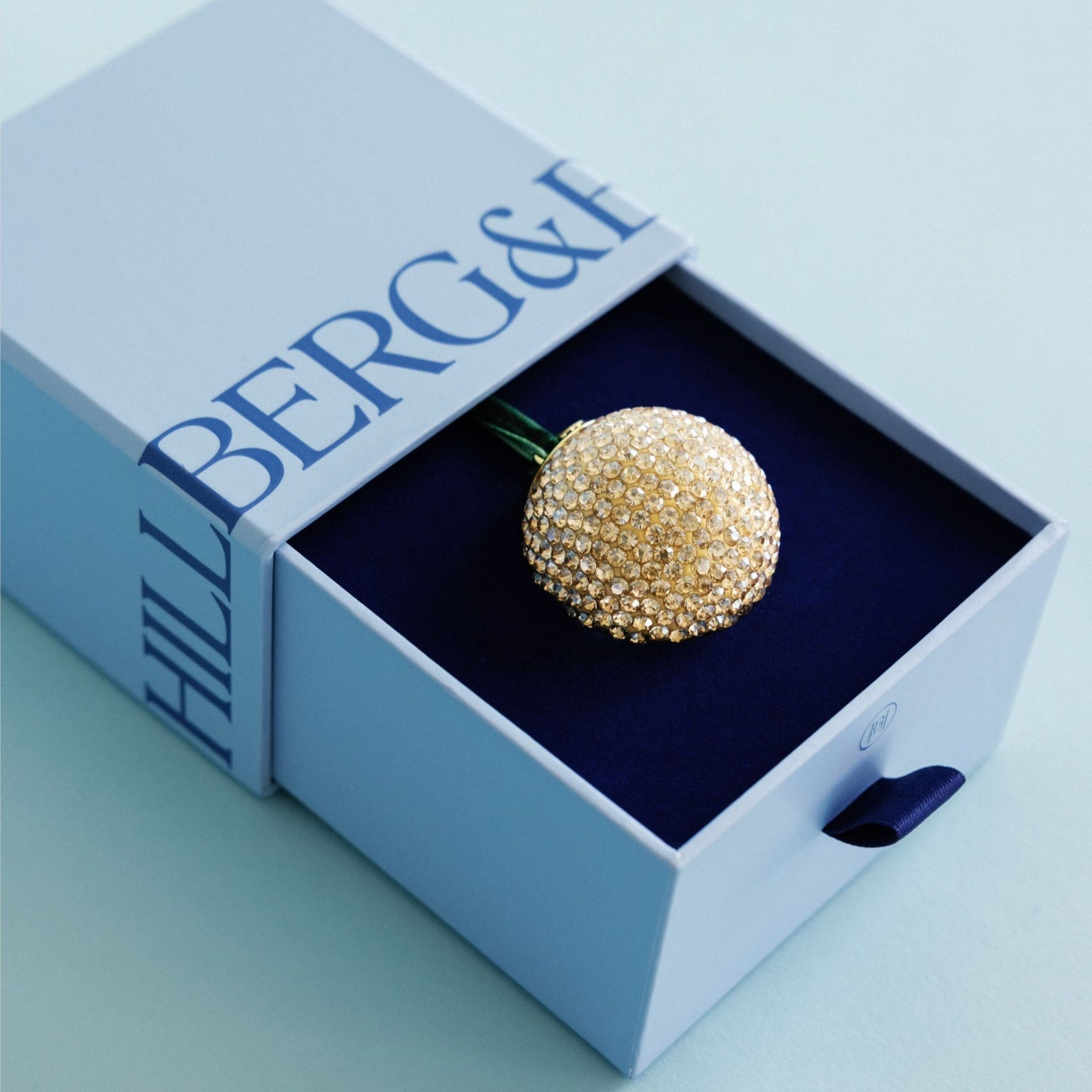 Hillberg & Berk HOLIDAY SPARKLE ORNAMENT - Soft Gold - Blue Sky Fashions & Lingerie
