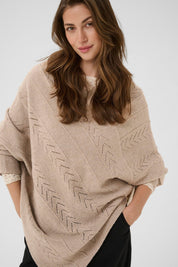 Holiday Knit Poncho - Blue Sky Fashions & Lingerie
