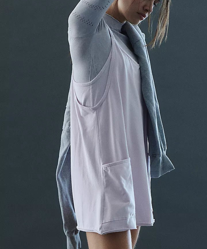 Hot Shot Logo Mini Dress - Rose Quartz - Blue Sky Fashions & Lingerie