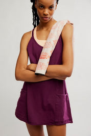 Hot Shot Mini Dress by Free People - Black Cherry - Blue Sky Fashions & Lingerie