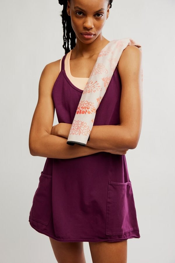 Hot Shot Mini Dress by Free People - Black Cherry - Blue Sky Fashions & Lingerie