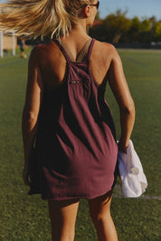 Hot Shot Mini Dress by Free People - Black Cherry - Blue Sky Fashions & Lingerie