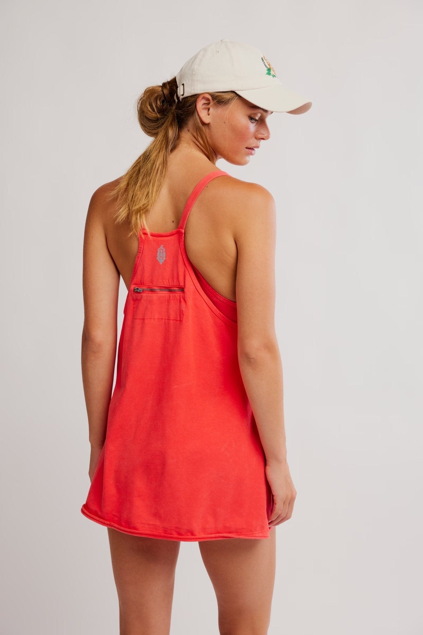 Hot Shot Mini Dress by Free People - Grapefruit - Blue Sky Fashions & Lingerie