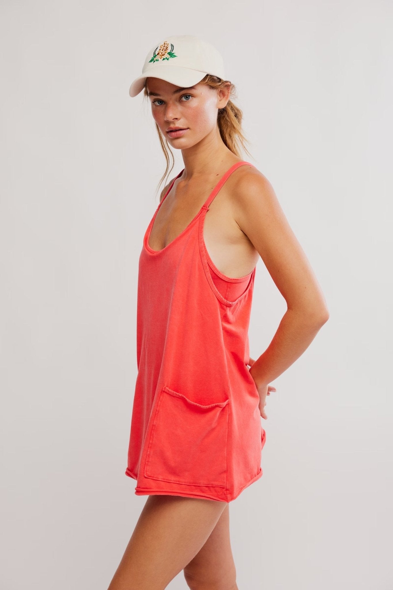 Hot Shot Mini Dress by Free People - Grapefruit - Blue Sky Fashions & Lingerie